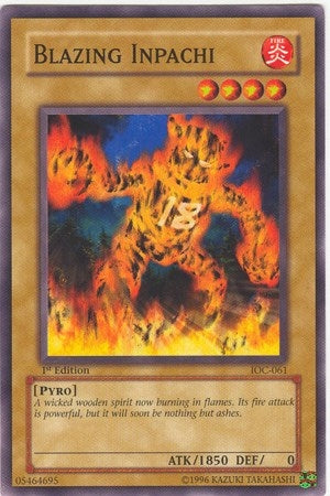 Blazing Inpachi (61) - YuGiOh Single