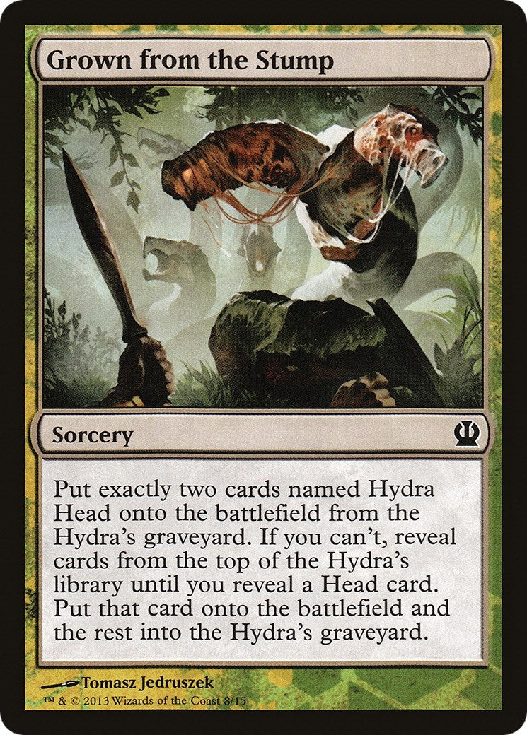 Grown from the Stump [HERO] - MTG Single