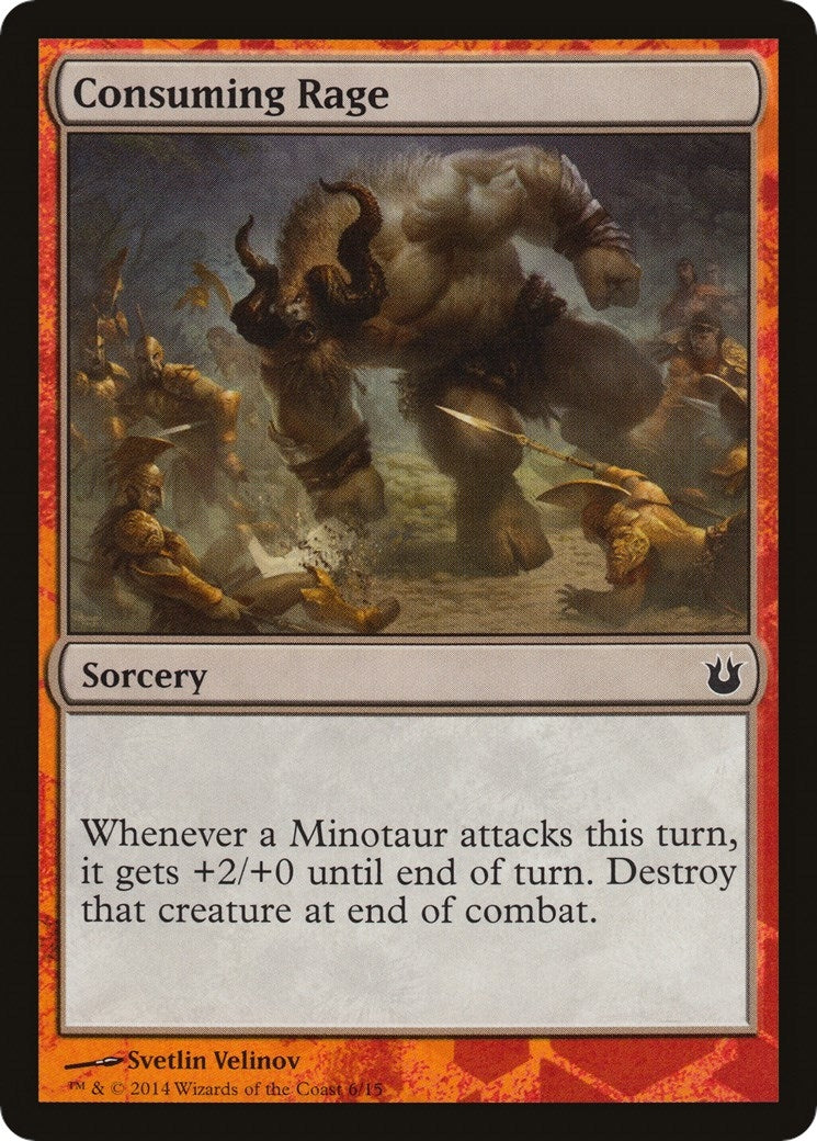 Consuming Rage [HERO] - MTG Single