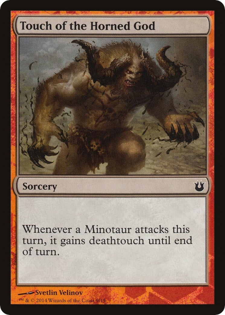 Touch of the Horned God [HERO] - MTG Single