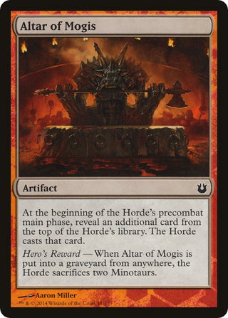 Altar of Mogis [HERO] - MTG Single
