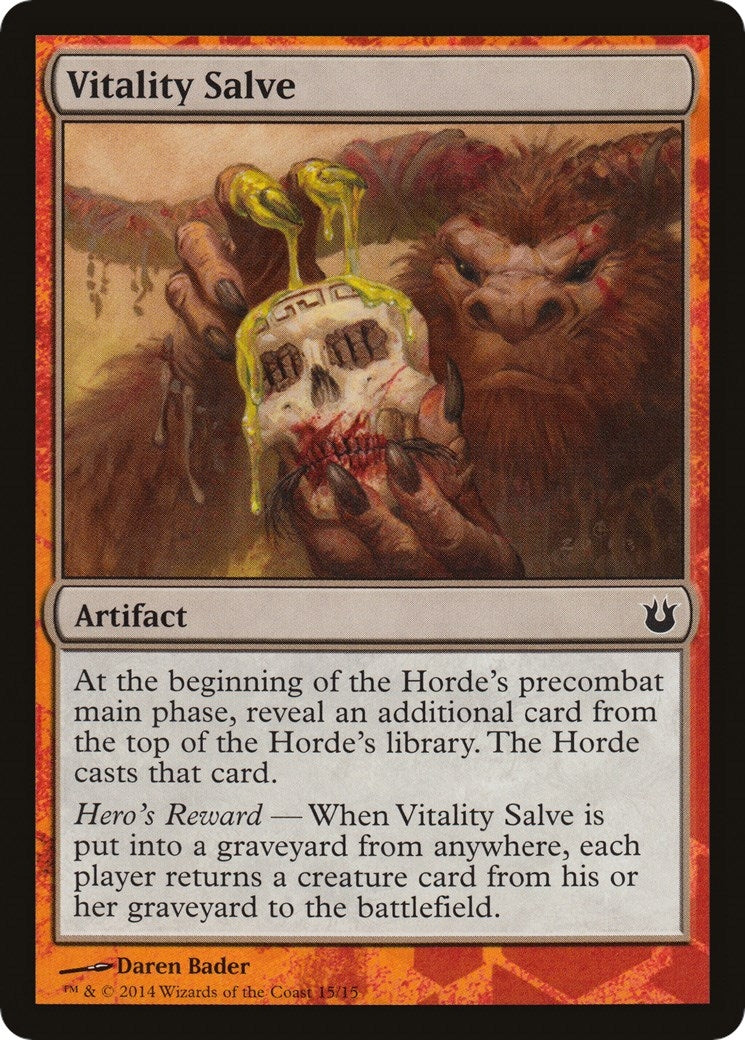 Vitality Salve [HERO] - MTG Single