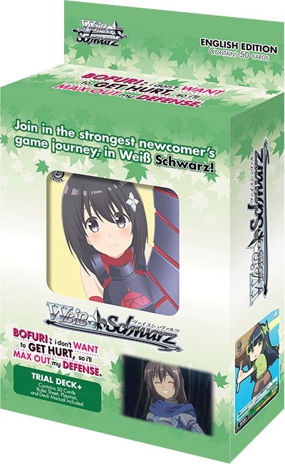 BOFURI: I Don’t Want to Get Hurt so I’ll Max Out My Defense: Trial Deck + [BFR/S78] - Weiss Schwarz Sealed