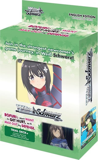 BOFURI: I Don’t Want to Get Hurt so I’ll Max Out My Defense: Trial Deck + [BFR/S78] - Weiss Schwarz Sealed