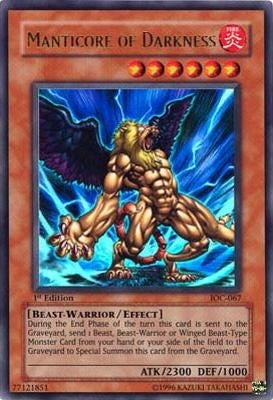 Manticore of Darkness (67) - YuGiOh Single