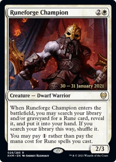 Runeforge Champion (26) [PRE] - MTG Single