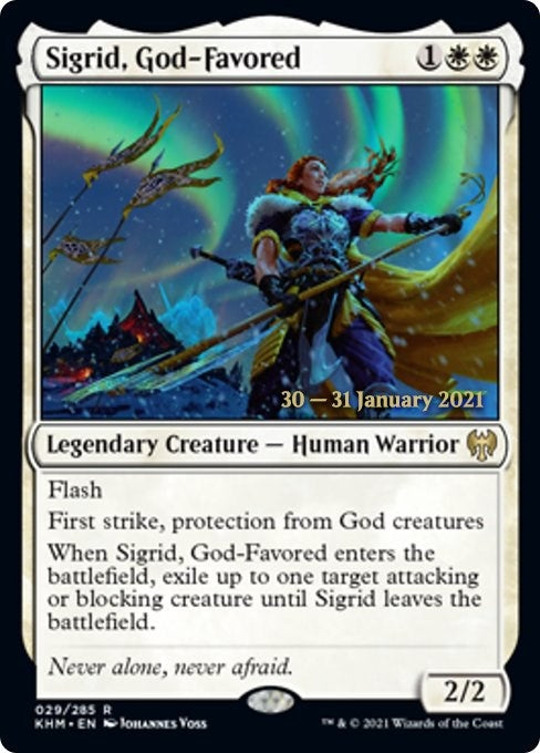 Sigrid God-Favored (29) [PRE] - MTG Single