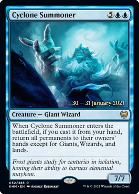 Cyclone Summoner (52) [PRE] - MTG Single