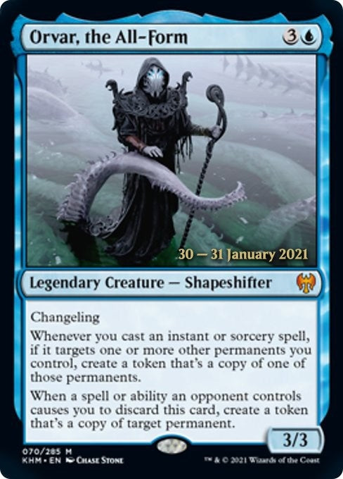 Orvar the All-Form (70) [PRE] - MTG Single