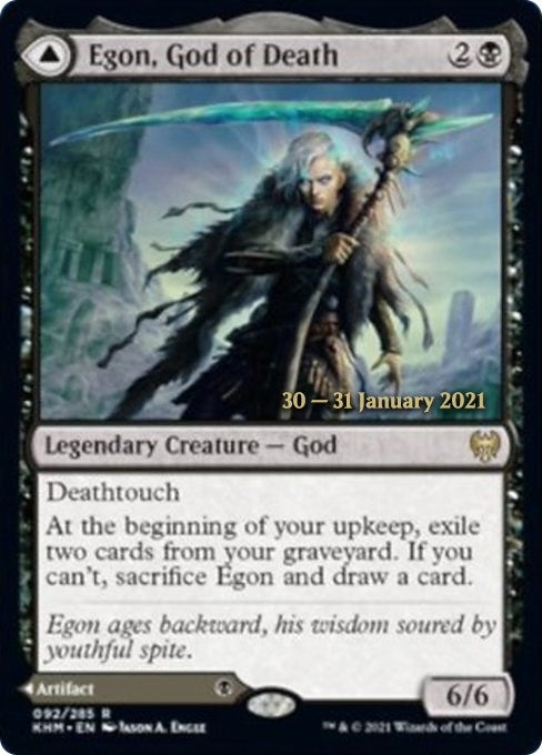 Egon God of Death (92) [PRE] - MTG Single