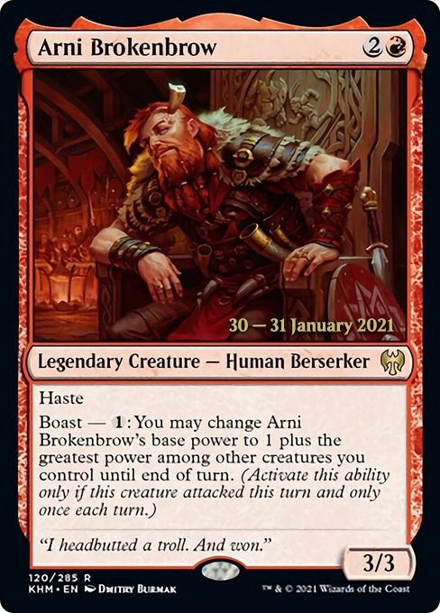 Arni Brokenbrow (120) [PRE] - MTG Single