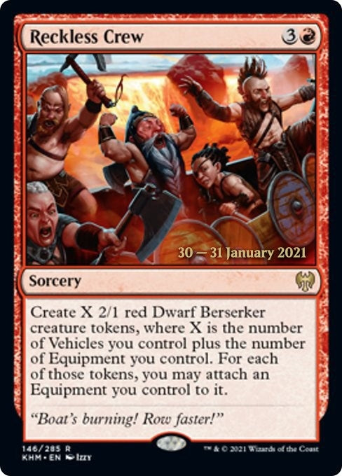 Reckless Crew (146) [PRE] - MTG Single