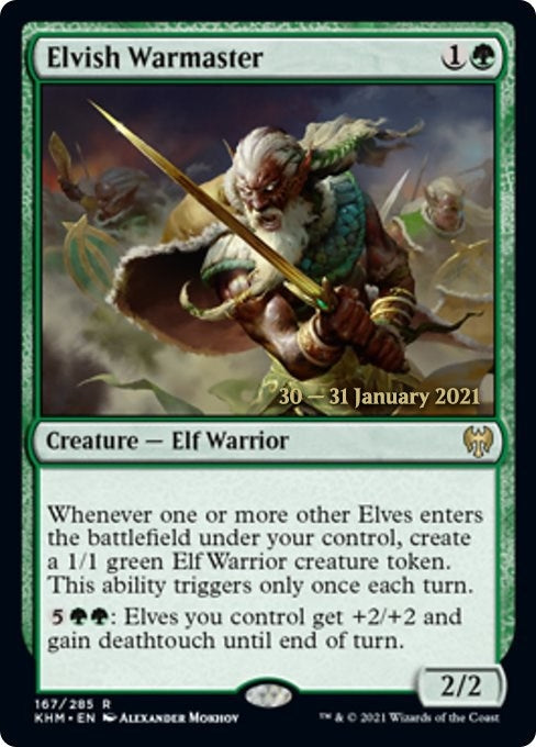 Elvish Warmaster (167) [PRE] - MTG Single