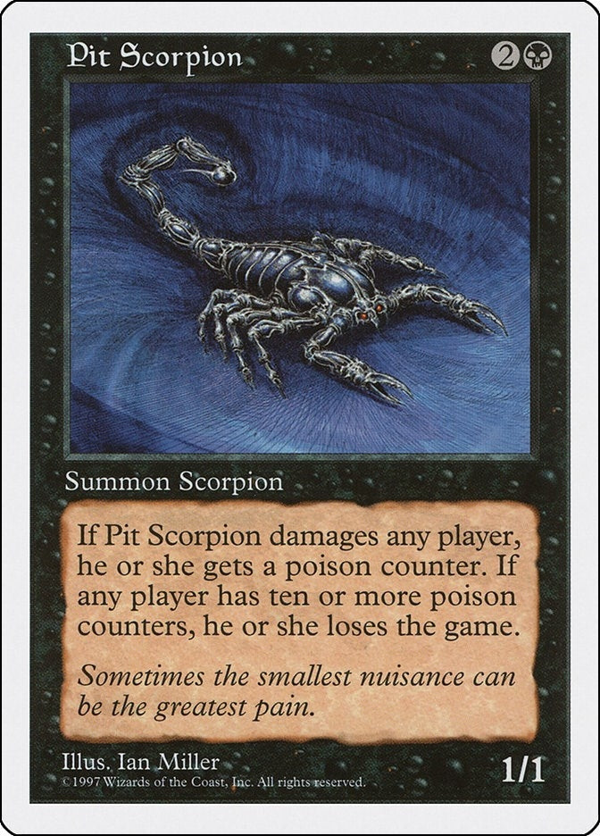 Pit Scorpion [5ED] - MTG Single