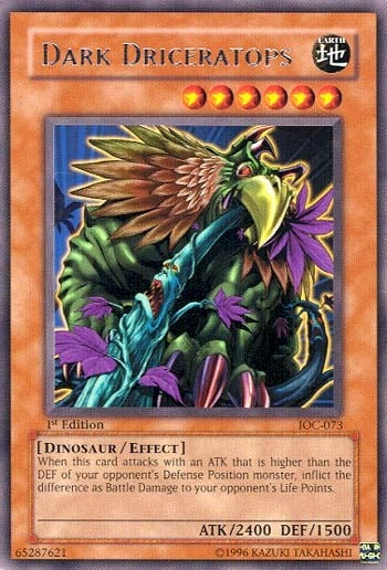 Dark Driceratops (73) - YuGiOh Single