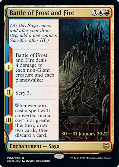 Battle of Frost and Fire (204) [PRE] - MTG Single