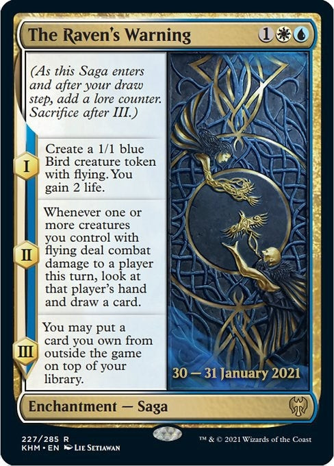 The Raven’s Warning (227) [PRE] - MTG Single
