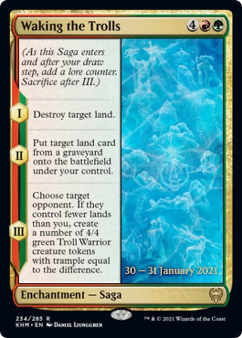 Waking the Trolls (234) [PRE] - MTG Single