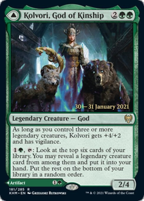 Kolvori God of Kinship (181) [PRE] - MTG Single