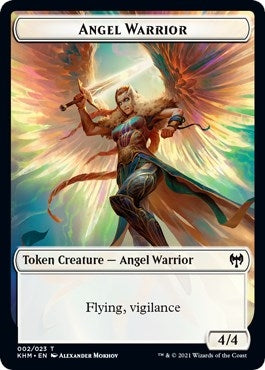 Angel Warrior Token (0) [KHM] - MTG Single