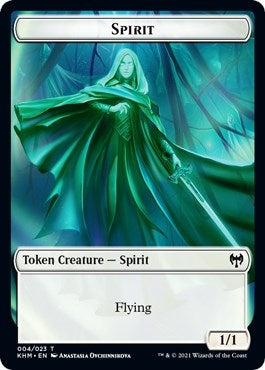 Spirit Token (0) [KHM] - MTG Single