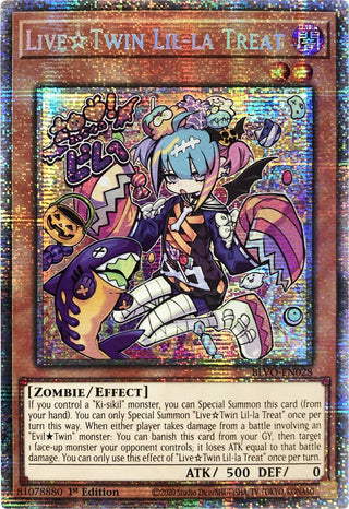 Live Twin Lil-la Treat (Starlight Rare) (28) (BLVO) - YuGiOh Single