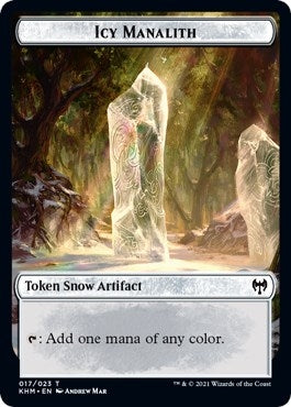 Icy Manalith Token (0) [KHM] - MTG Single