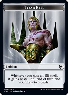 Emblem - Tyvar Kell (0) [KHM] - MTG Single