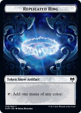 Replicated Ring // Thopter Double-sided Token (0) [KHC] - MTG Single