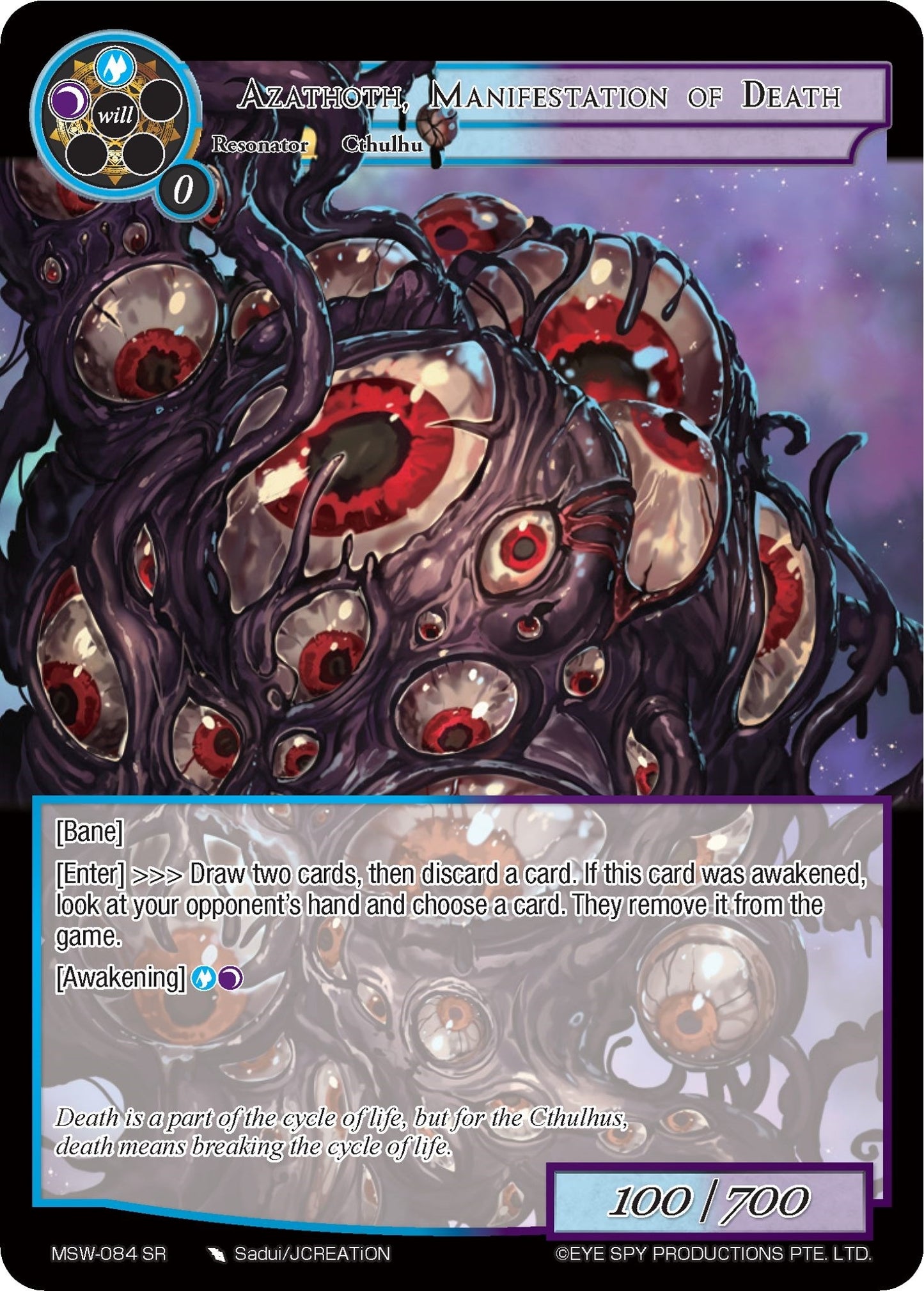 Azathoth Manifestation of Death (84) [MSW] - Force of Will Single