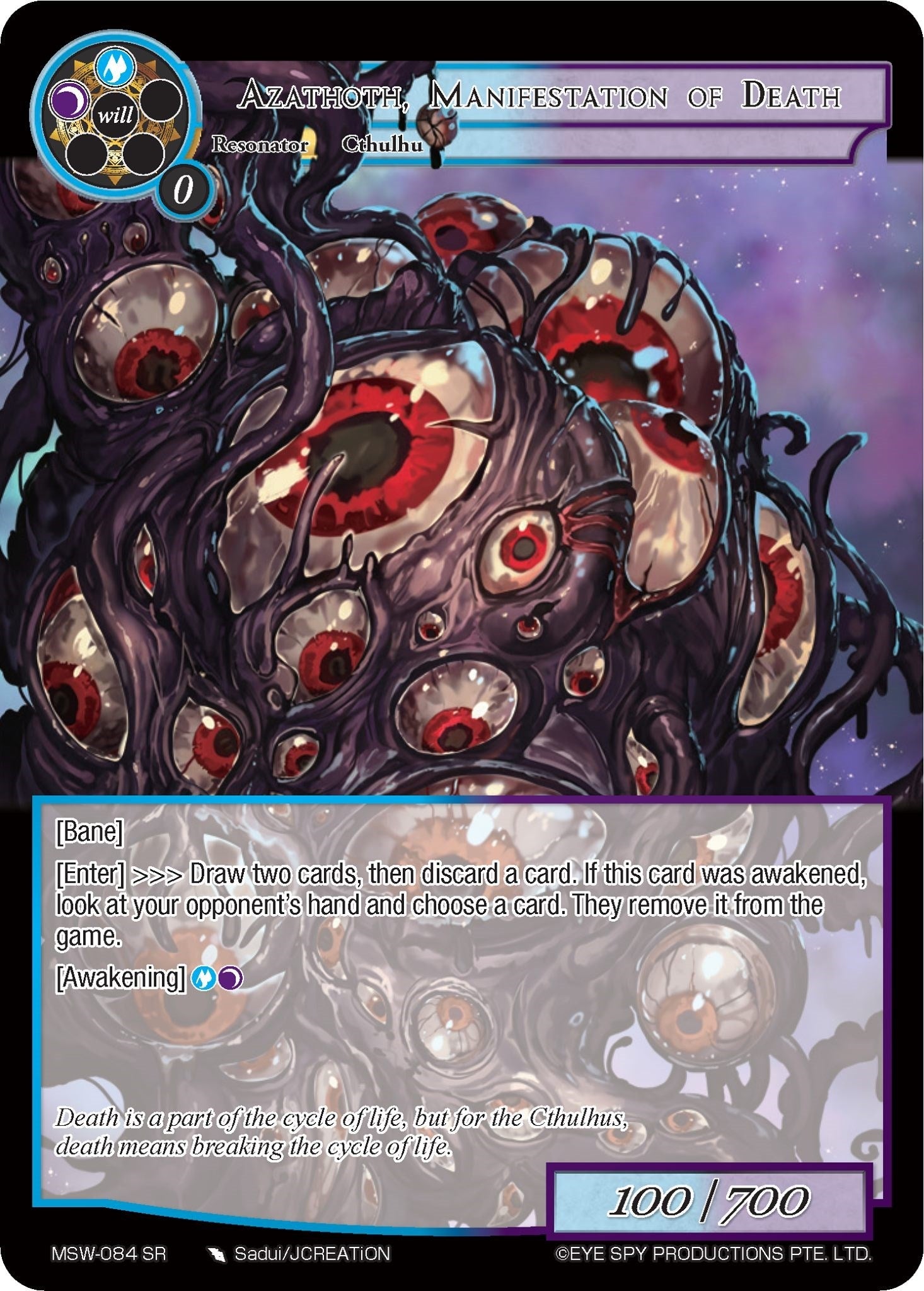 Azathoth Manifestation of Death (84) [MSW] - Force of Will Single
