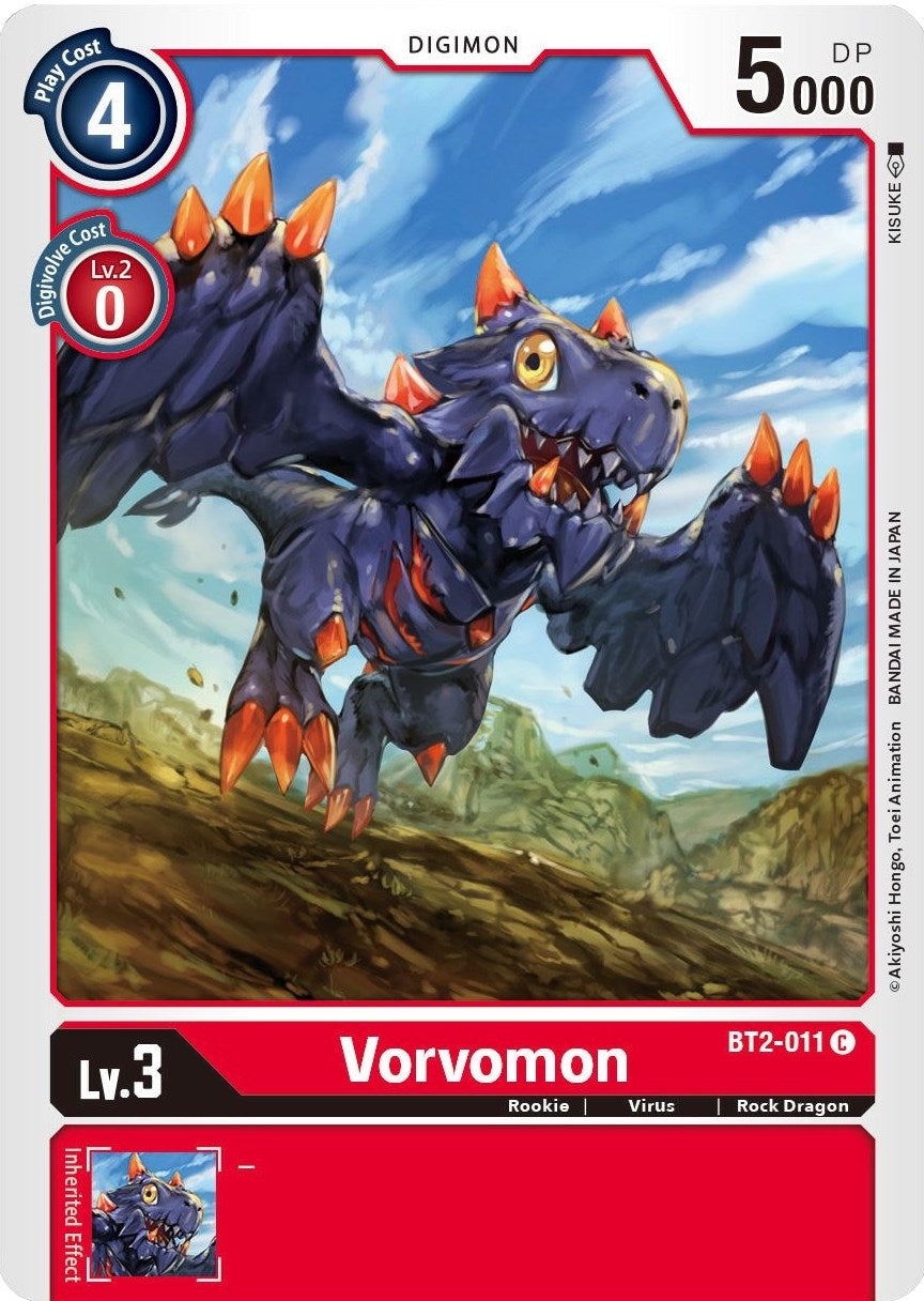Vorvomon (2011) [BT01-03] - Digimon Card Game Single