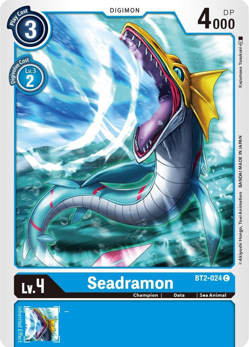 Seadramon (2024) [BT01-03] - Digimon Card Game Single