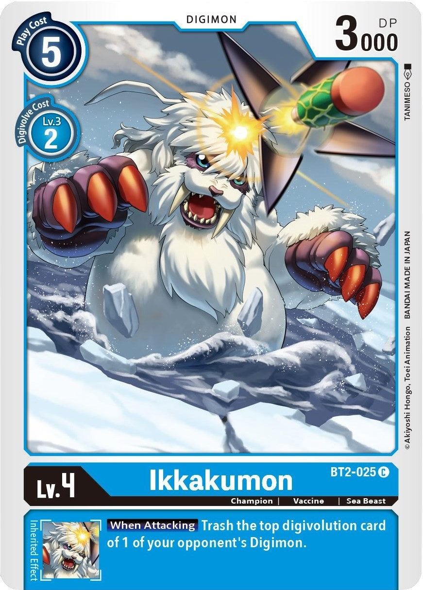 Ikkakumon - BT2-025 (2025) [BT01-03] - Digimon Card Game Single
