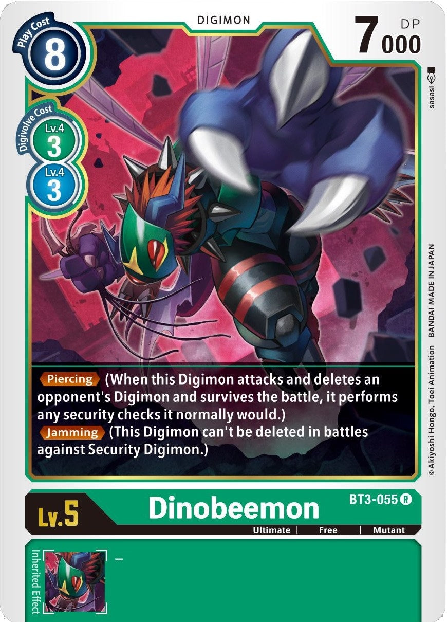 Dinobeemon (3055) [BT01-03] - Digimon Card Game Single