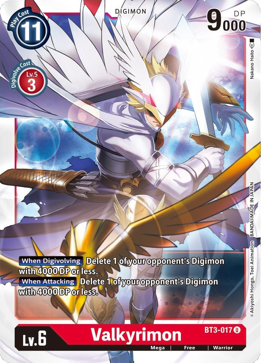 Valkyrimon (3017) [BT01-03] - Digimon Card Game Single