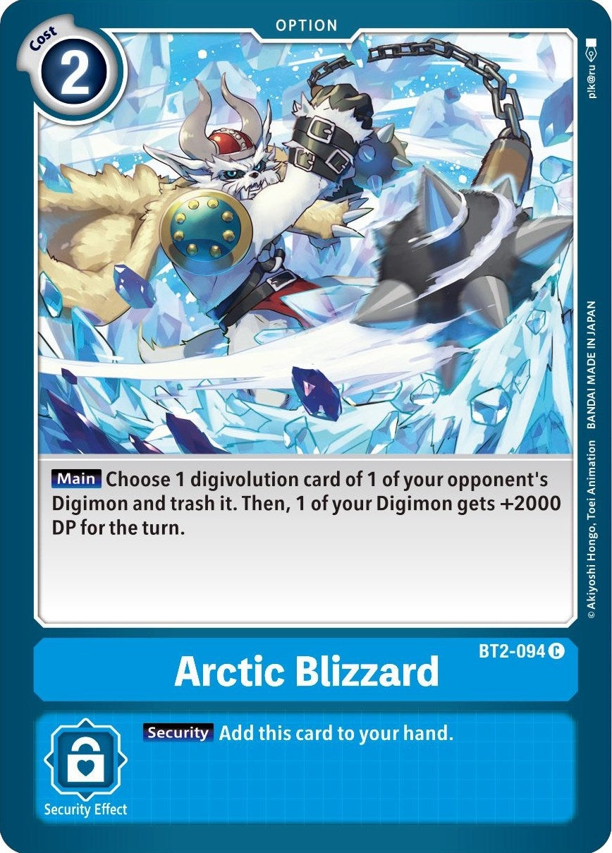 Arctic Blizzard (2094) [BT01-03] - Digimon Card Game Single