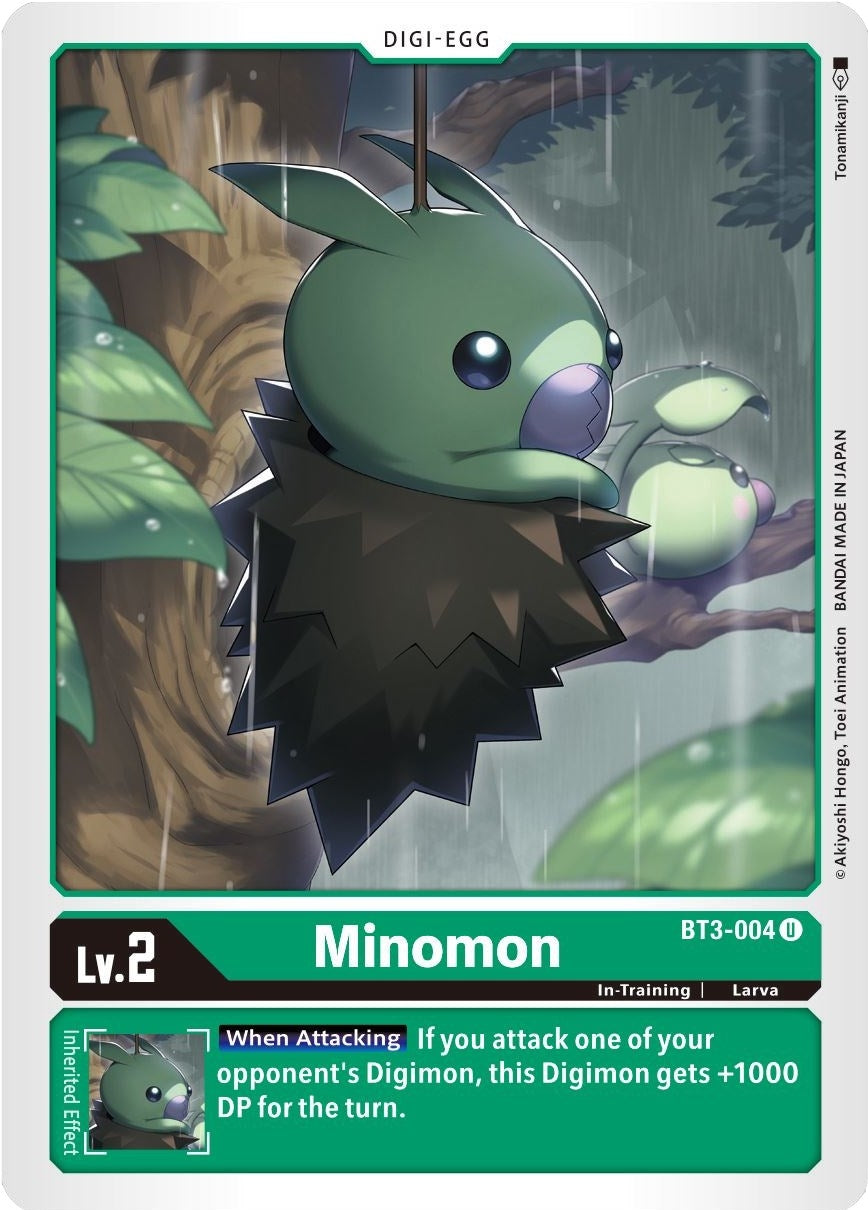 Minomon (3004) [BT01-03] - Digimon Card Game Single