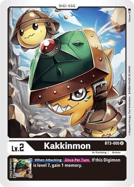 Kakkinmon (3005) [BT01-03] - Digimon Card Game Single