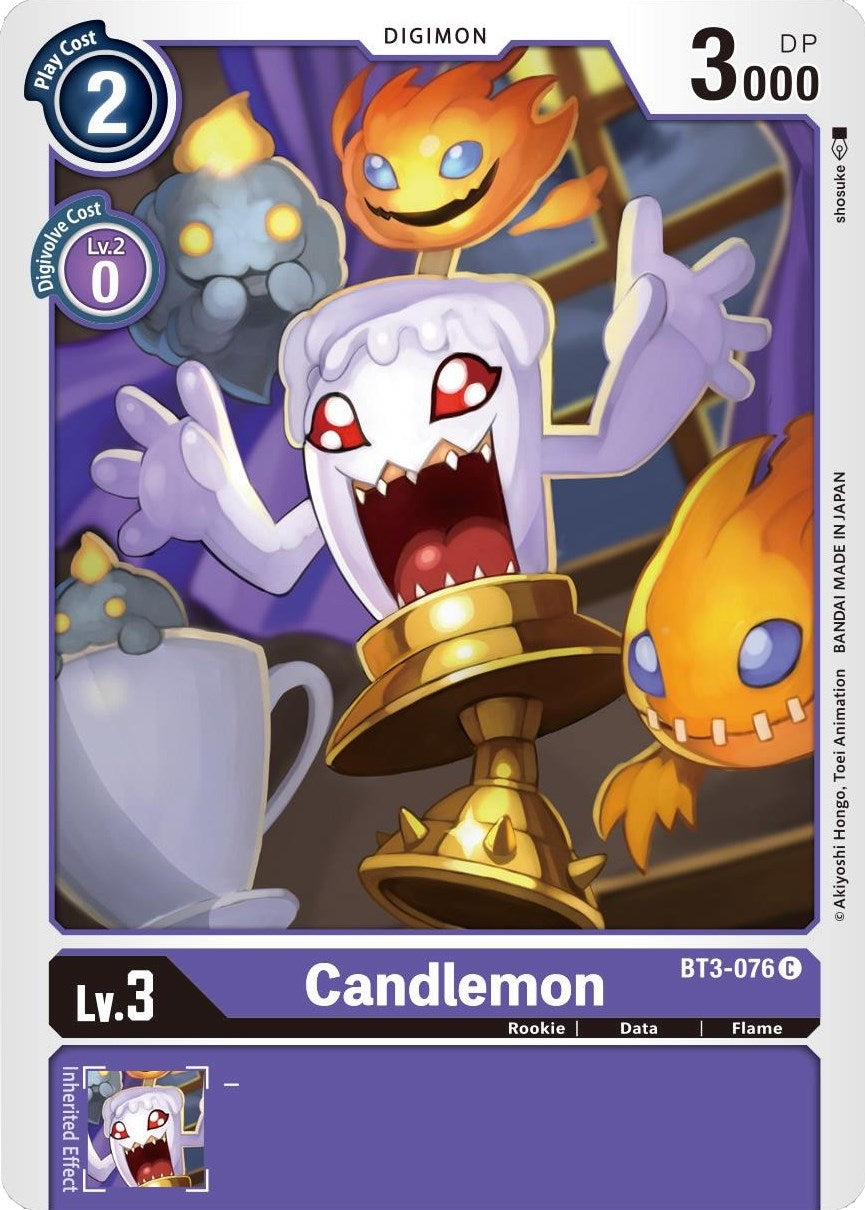 Candlemon (3076) [BT01-03] - Digimon Card Game Single