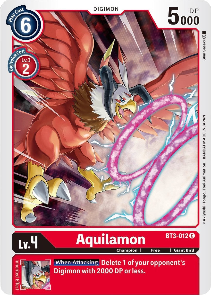 Aquilamon (3012) [BT01-03] - Digimon Card Game Single
