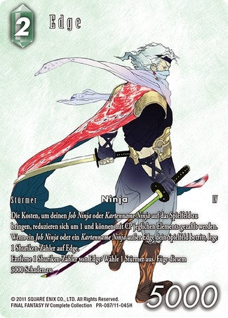 Edge (Full Art) (8711045) [PR] - Final Fantasy TCG Single