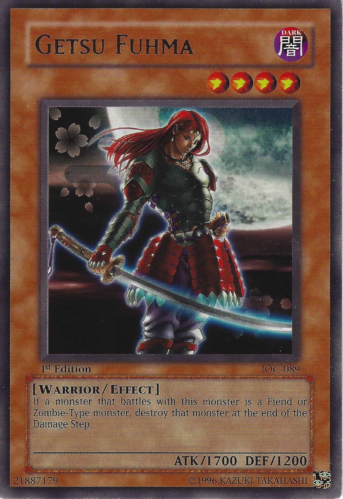 Getsu Fuhma (89) - YuGiOh Single