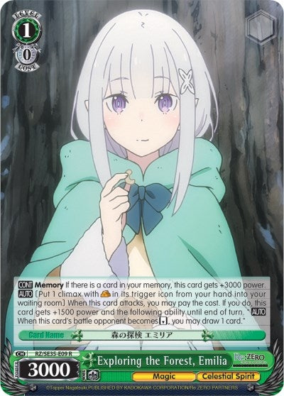 Exploring the Forest Emilia (3509) [RZ/SE35] - Weiss Schwarz Single