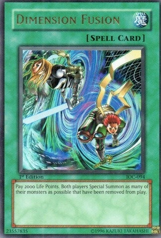 Dimension Fusion (94) - YuGiOh Single