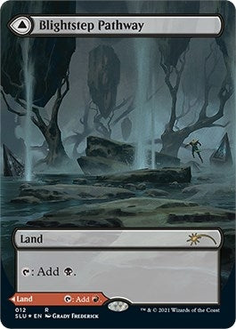 Blightstep Pathway (Borderless) (12) [SLU] - MTG Single