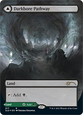 Darkbore Pathway (Borderless) (17) [SLU] - MTG Single
