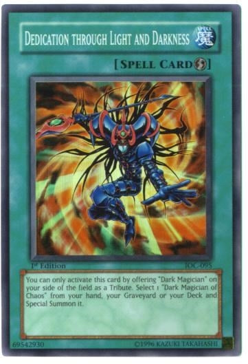 Dedication Through Light and Darkness (95) - YuGiOh Single
