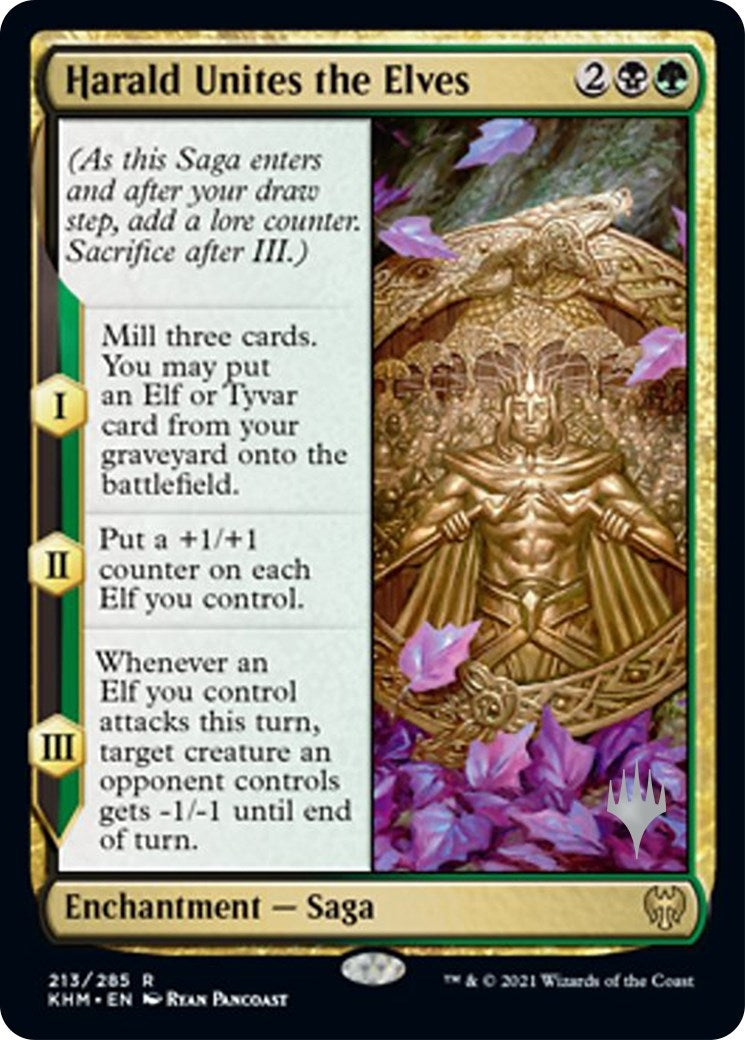 Harald Unites the Elves (213) [PPKHM] - MTG Single