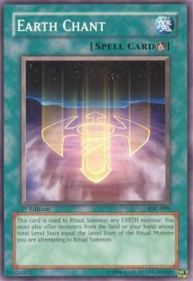 Earth Chant (99) - YuGiOh Single